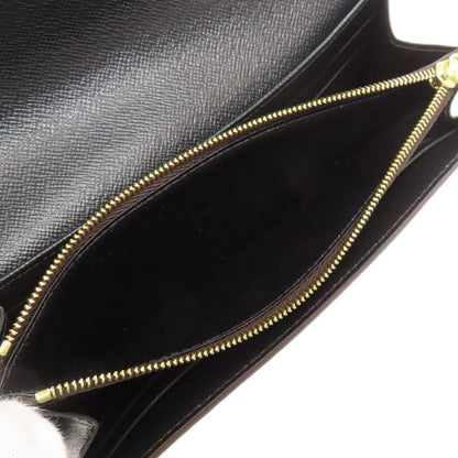 LOUIS VUITTON M80726 Portefeiulle Â· Sarah Long wallet (with coin pocket) Monogram reverse Ladies [Used]