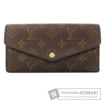 LOUIS VUITTON M62236 Portefeiulle Â· Sarah Long wallet (with coin pocket) Monogram canvas Ladies [Used]