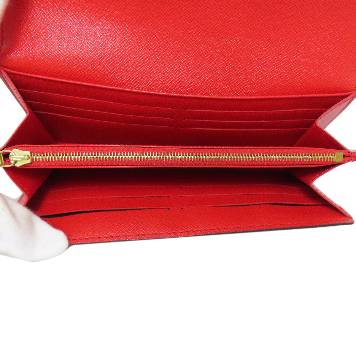 LOUIS VUITTON M62236 Portefeiulle Â· Sarah Long wallet (with coin pocket) Monogram canvas Ladies [Used]