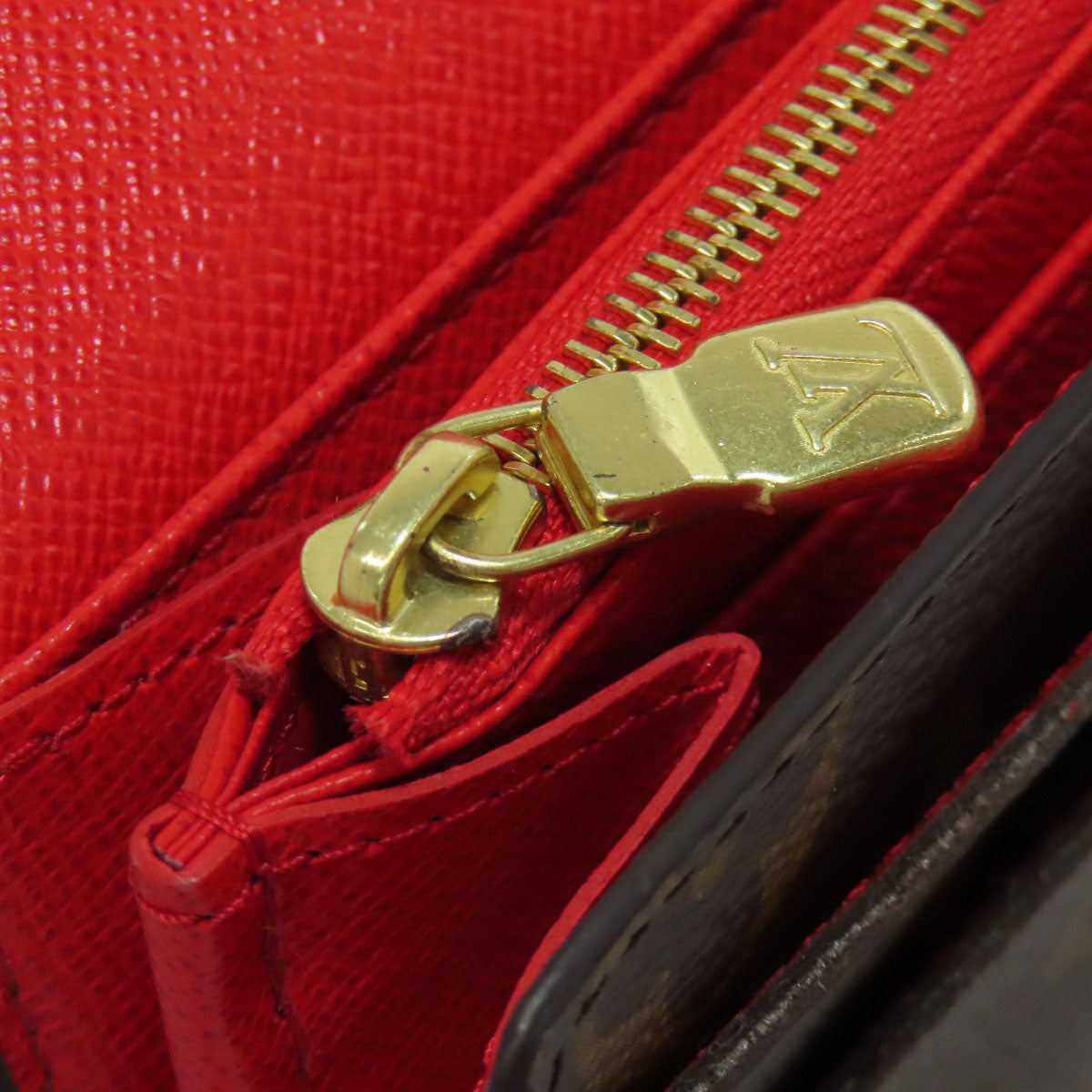 LOUIS VUITTON M62236 Portefeiulle Â· Sarah Long wallet (with coin pocket) Monogram canvas Ladies [Used]
