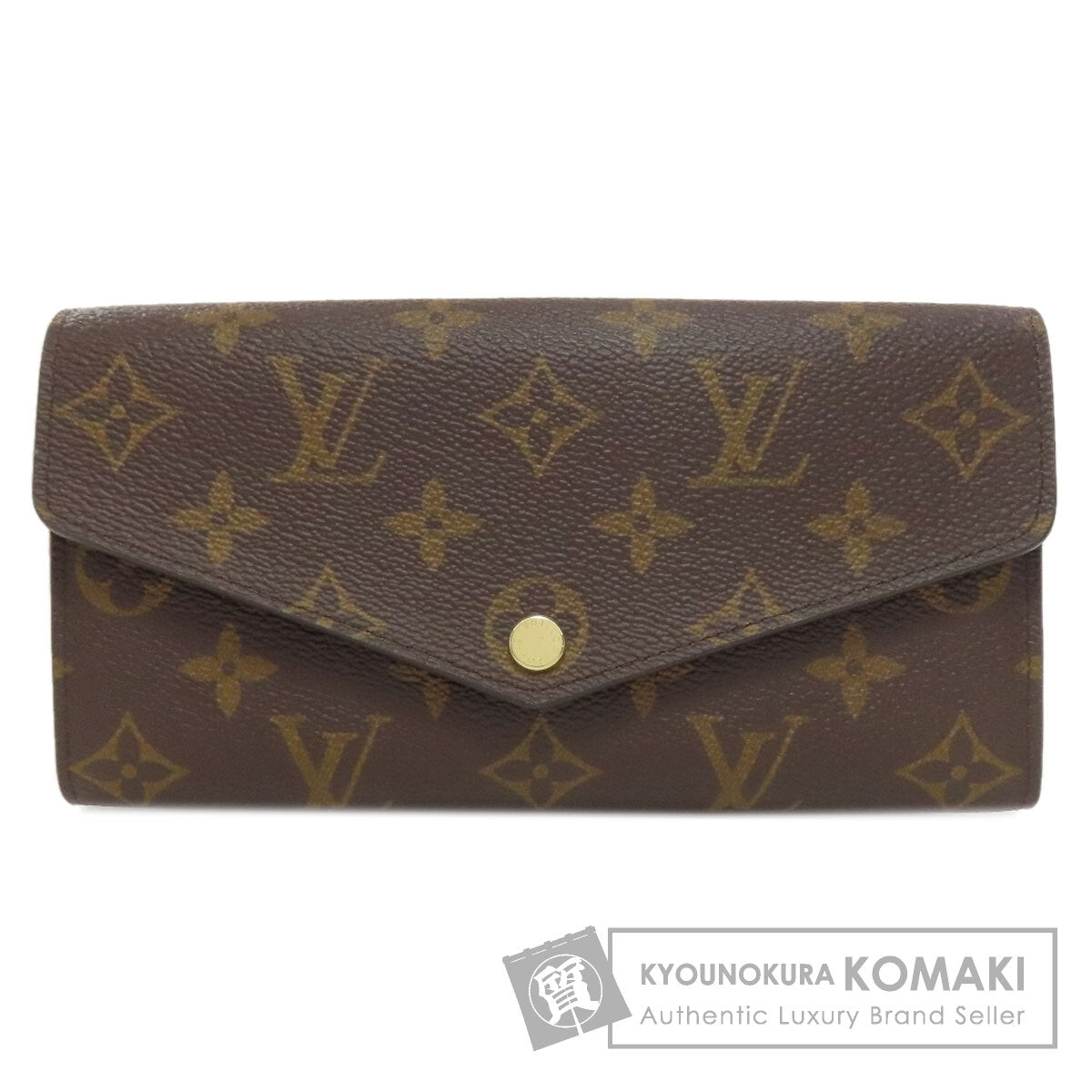 LOUIS VUITTON  M62234 Portefeiulle ?? Sarah Long wallet (with coin pocket)  Monogram canvas Ladies [Used]