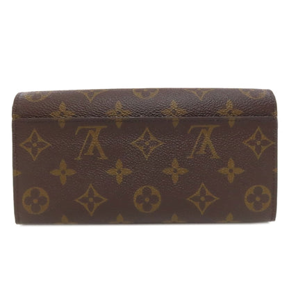 LOUIS VUITTON  M62234 Portefeiulle ?? Sarah Long wallet (with coin pocket)  Monogram canvas Ladies [Used]