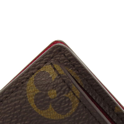 LOUIS VUITTON M93802 Portefeiulle Marie Card Case Monogram canvas Ladies [Used]
