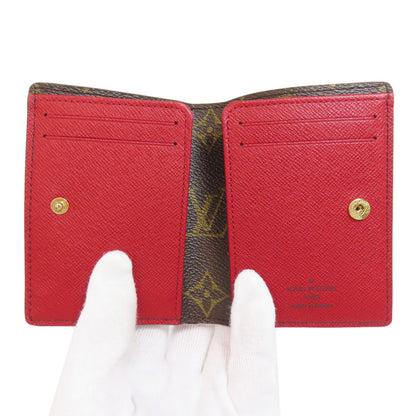 LOUIS VUITTON M93802 Portefeiulle Marie Card Case Monogram canvas Ladies [Used]