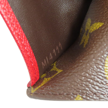LOUIS VUITTON M93802 Portefeiulle Marie Card Case Monogram canvas Ladies [Used]