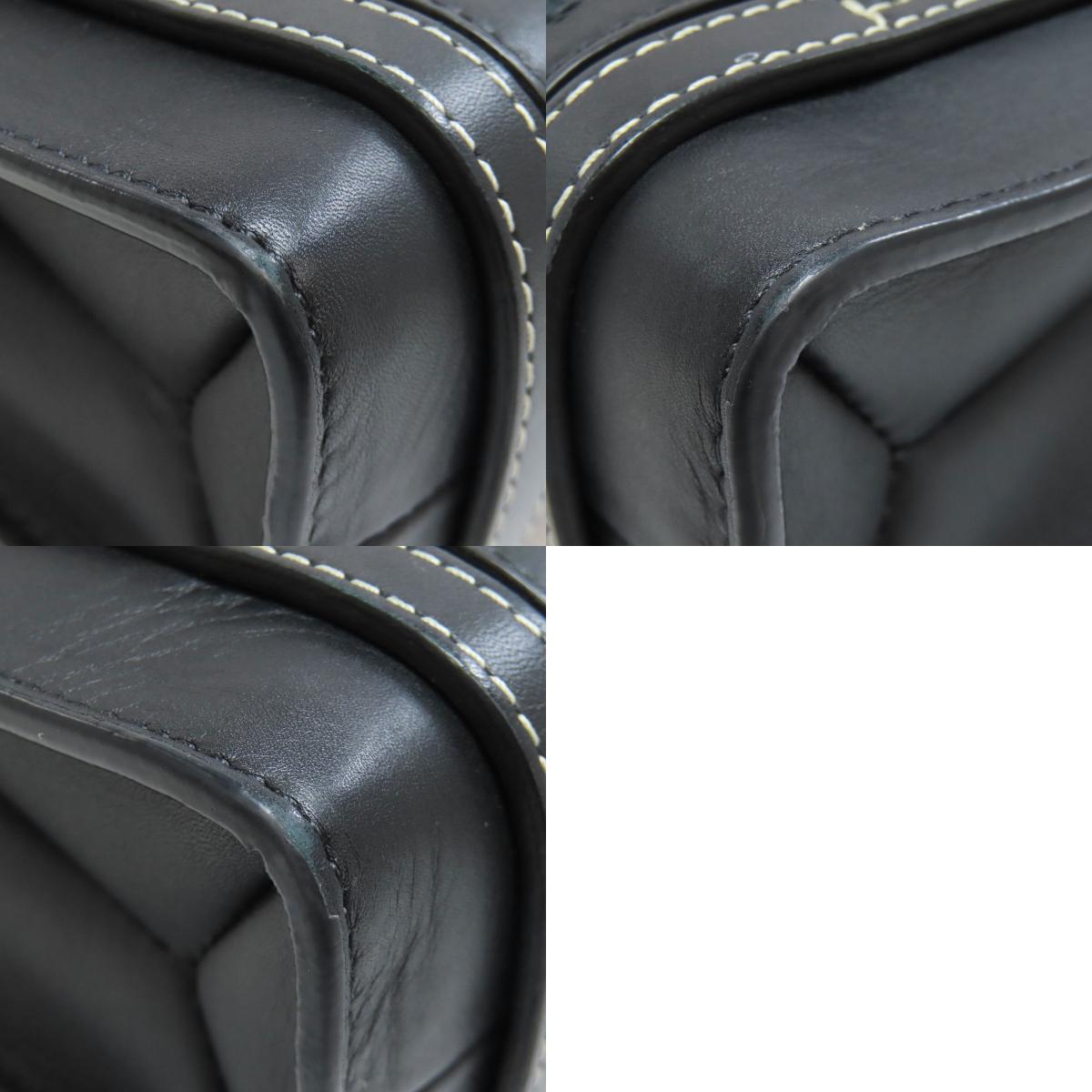 CHLOE Woody Mini 2WAY Shoulder Bag Calf Ladies [Used]