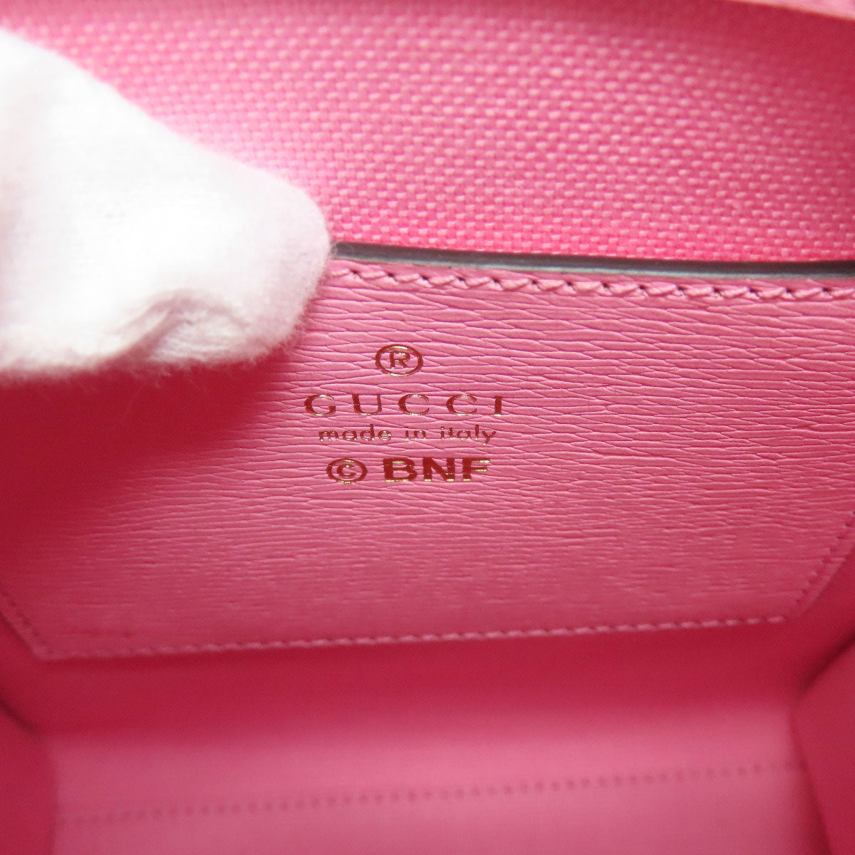 GUCCI 671623 Bananya collaboration 2WAY Handbag Calf Ladies [Used]