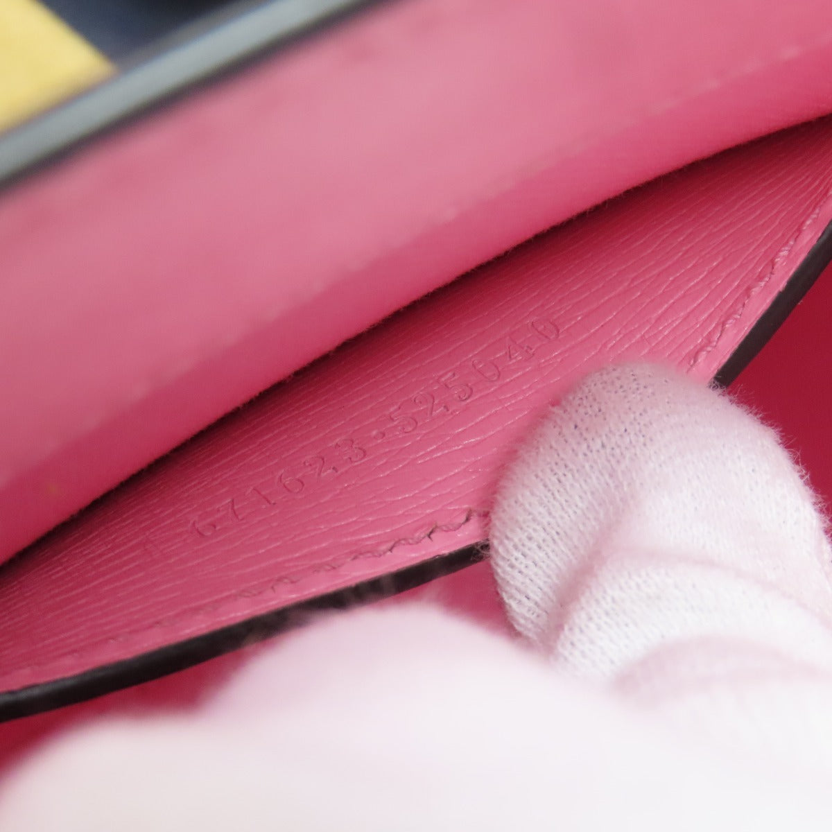 GUCCI 671623 Bananya collaboration 2WAY Handbag Calf Ladies [Used]