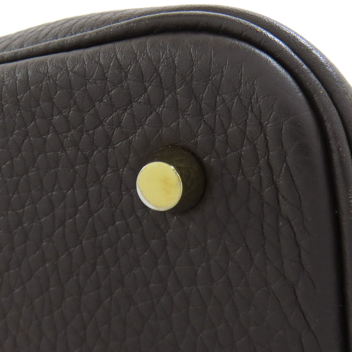 HERMES Picotin Lock MM GoldHardware Handbag Taurillon Clemence Ladies [Used]