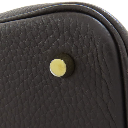 HERMES Picotin Lock MM GoldHardware Handbag Taurillon Clemence Ladies [Used]