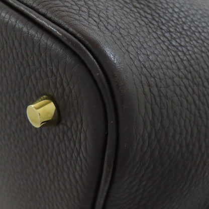 HERMES Picotin Lock MM GoldHardware Handbag Taurillon Clemence Ladies [Used]