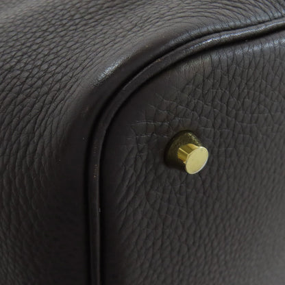 HERMES Picotin Lock MM GoldHardware Handbag Taurillon Clemence Ladies [Used]