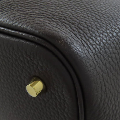 HERMES Picotin Lock MM GoldHardware Handbag Taurillon Clemence Ladies [Used]