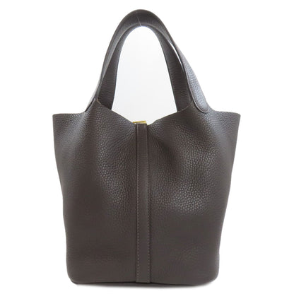 HERMES Picotin Lock MM GoldHardware Handbag Taurillon Clemence Ladies [Used]
