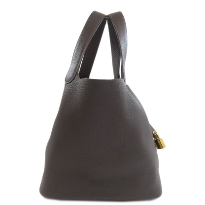 HERMES Picotin Lock MM GoldHardware Handbag Taurillon Clemence Ladies [Used]