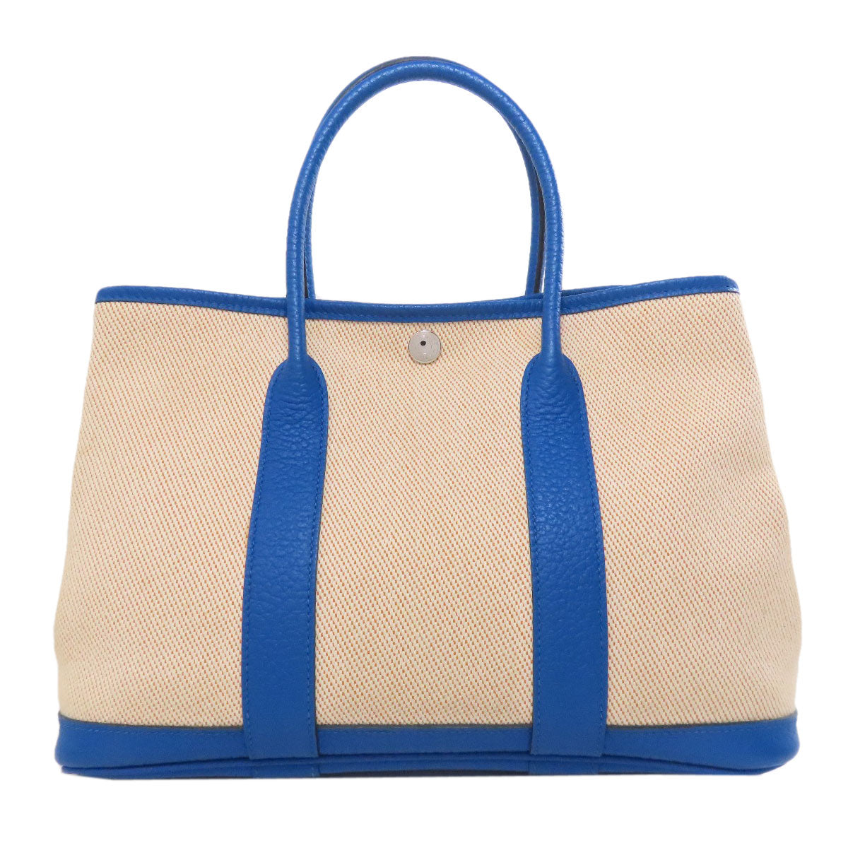 HERMES   Garden Party TPM SilverHardware Handbag  Tower ash Ladies [Used]