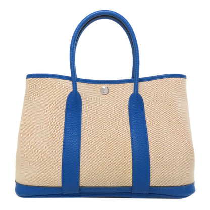 HERMES   Garden Party TPM SilverHardware Handbag  Tower ash Ladies [Used]