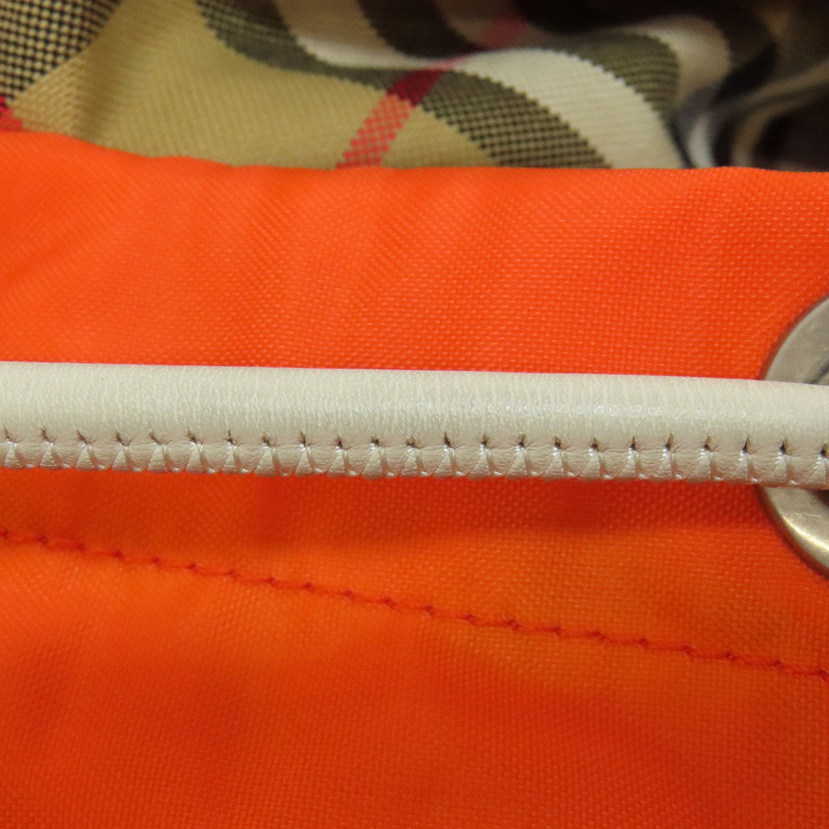 BURBERRY Nova Check Backpack Â· Daypack Nylon Ladies [Used]