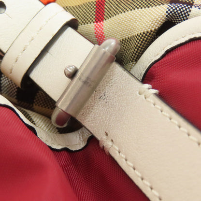 BURBERRY Nova Check Backpack Â· Daypack Nylon Ladies [Used]