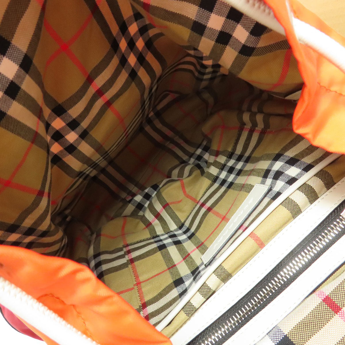 BURBERRY Nova Check Backpack Â· Daypack Nylon Ladies [Used]