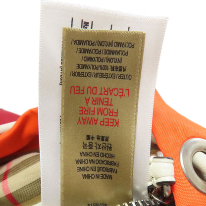 BURBERRY Nova Check Backpack Â· Daypack Nylon Ladies [Used]