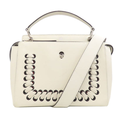 FENDI Dotcom 2WAY Handbag Calf Ladies [Used]