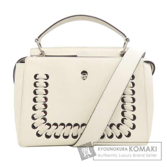 FENDI Dotcom 2WAY Handbag Calf Ladies [Used]