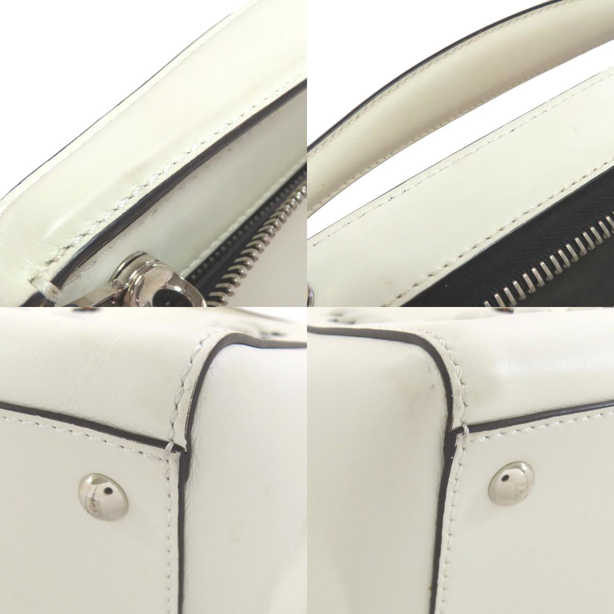 FENDI Dotcom 2WAY Handbag Calf Ladies [Used]