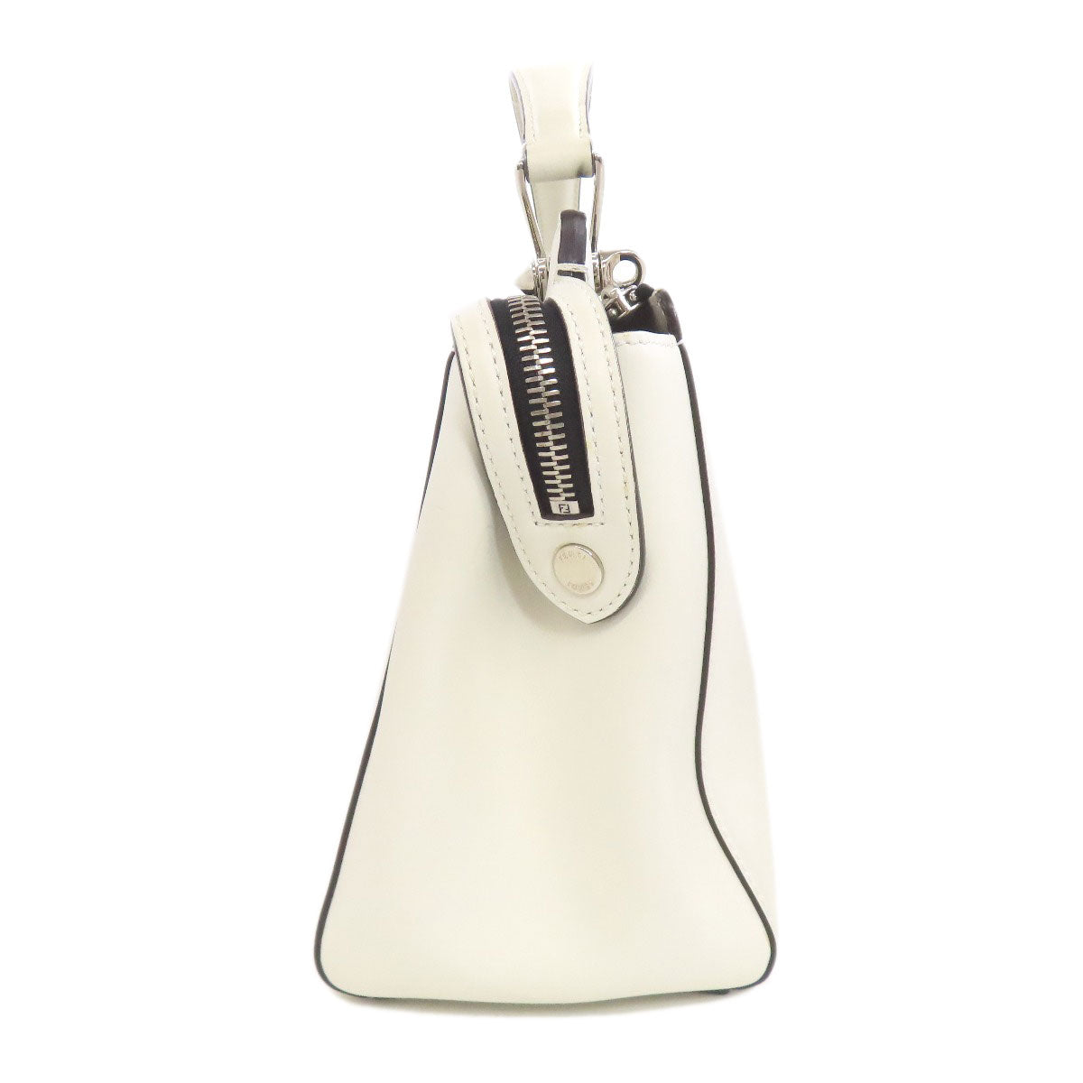 FENDI Dotcom 2WAY Handbag Calf Ladies [Used]