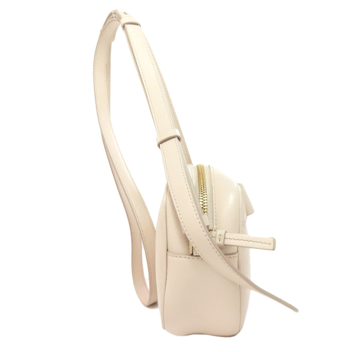 Salvatore Ferragamo Vara ribbon Shoulder Bag Leather Ladies [Used]