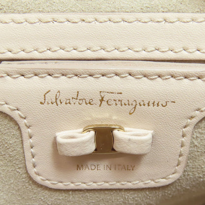 Salvatore Ferragamo Vara ribbon Shoulder Bag Leather Ladies [Used]