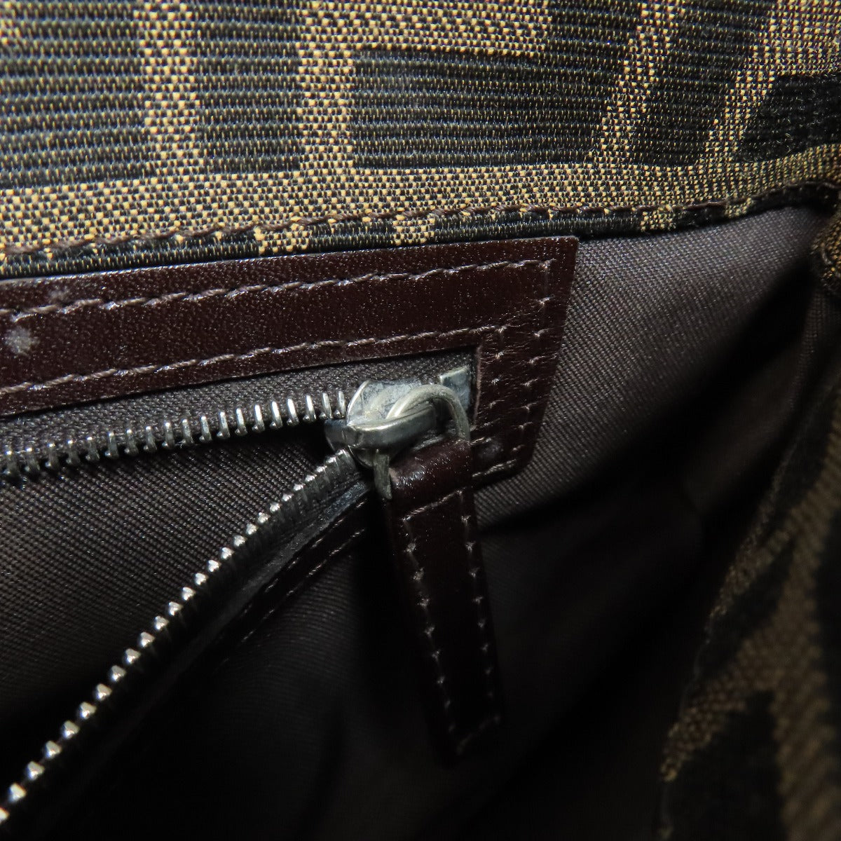 FENDI Mamma bucket Shoulder Bag Canvas Ladies [Used]