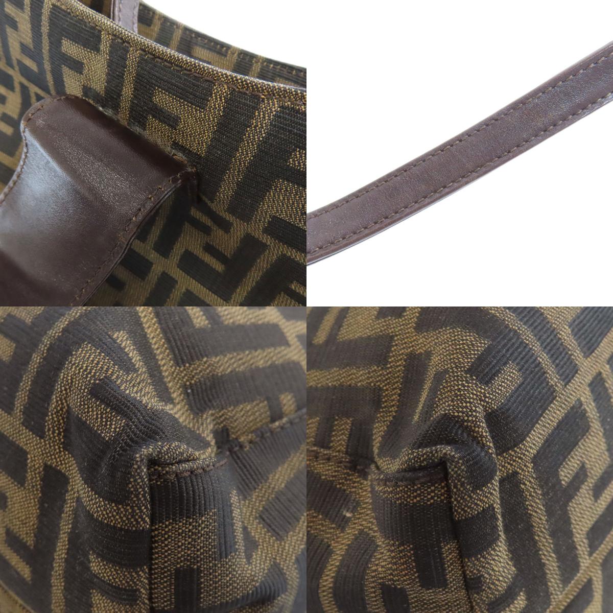 FENDI Mamma bucket Shoulder Bag Canvas Ladies [Used]