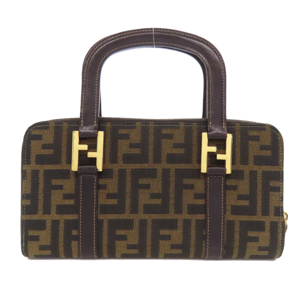 FENDI Zucca pattern Handbag Canvas Ladies [Used]