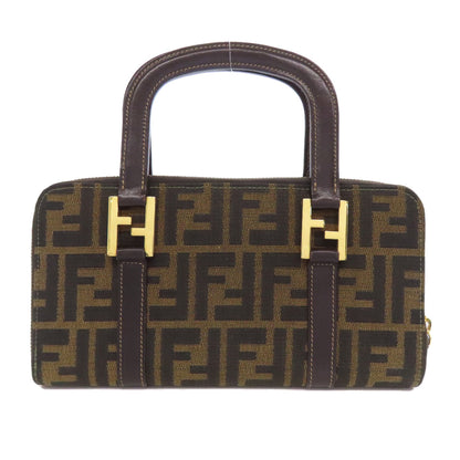 FENDI Zucca pattern Handbag Canvas Ladies [Used]