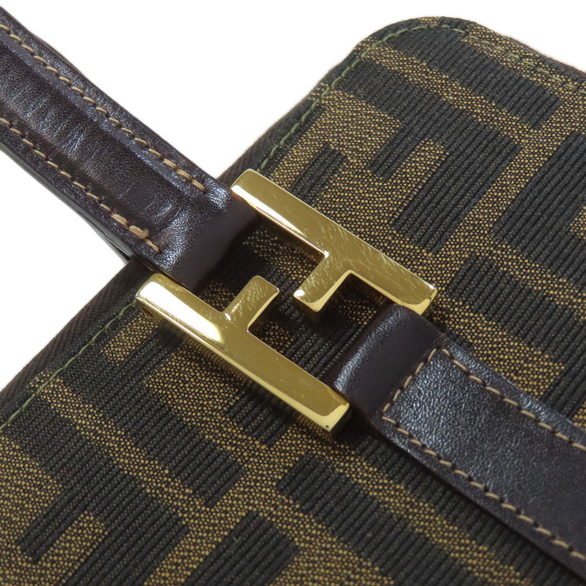 FENDI Zucca pattern Handbag Canvas Ladies [Used]
