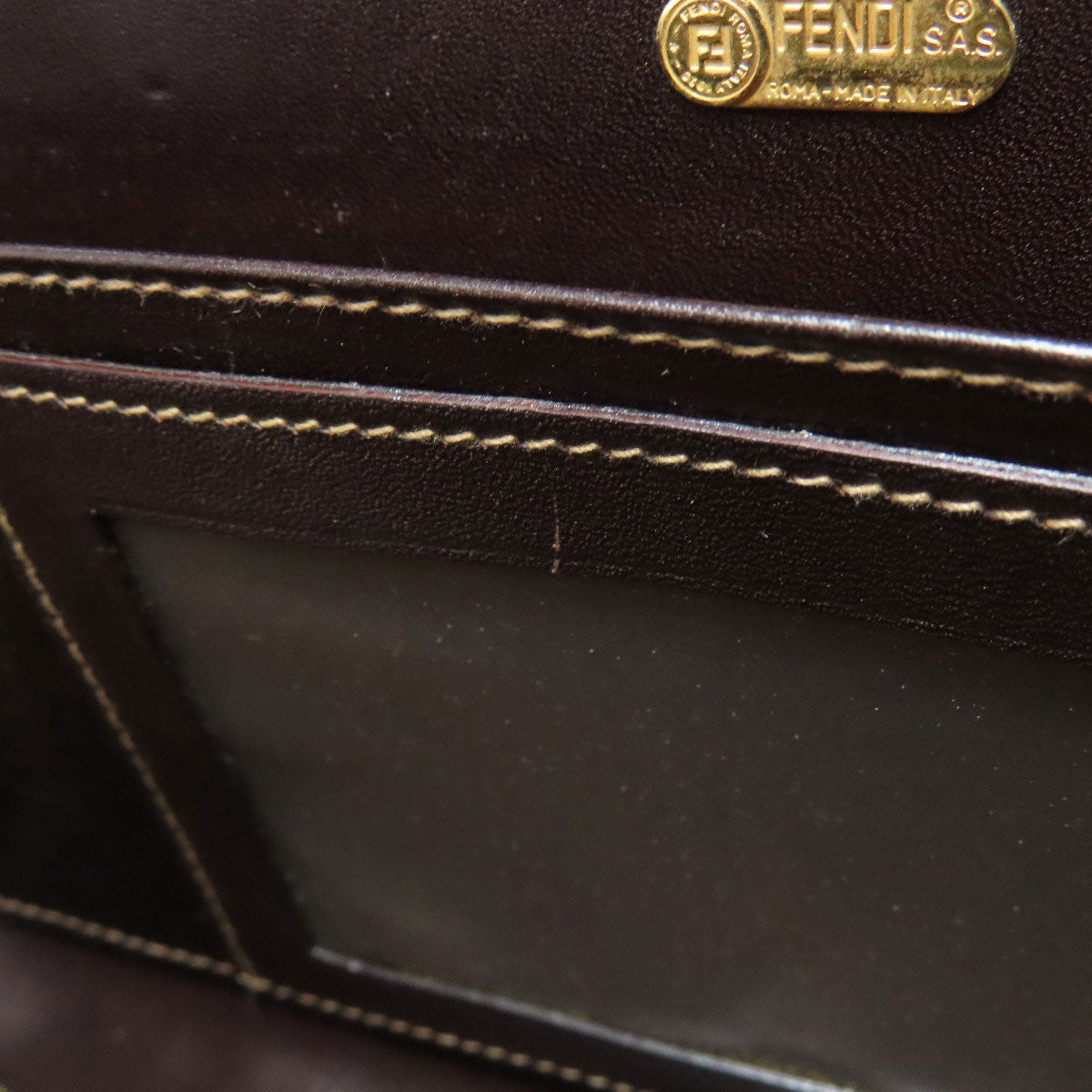 FENDI Zucca pattern Handbag Canvas Ladies [Used]