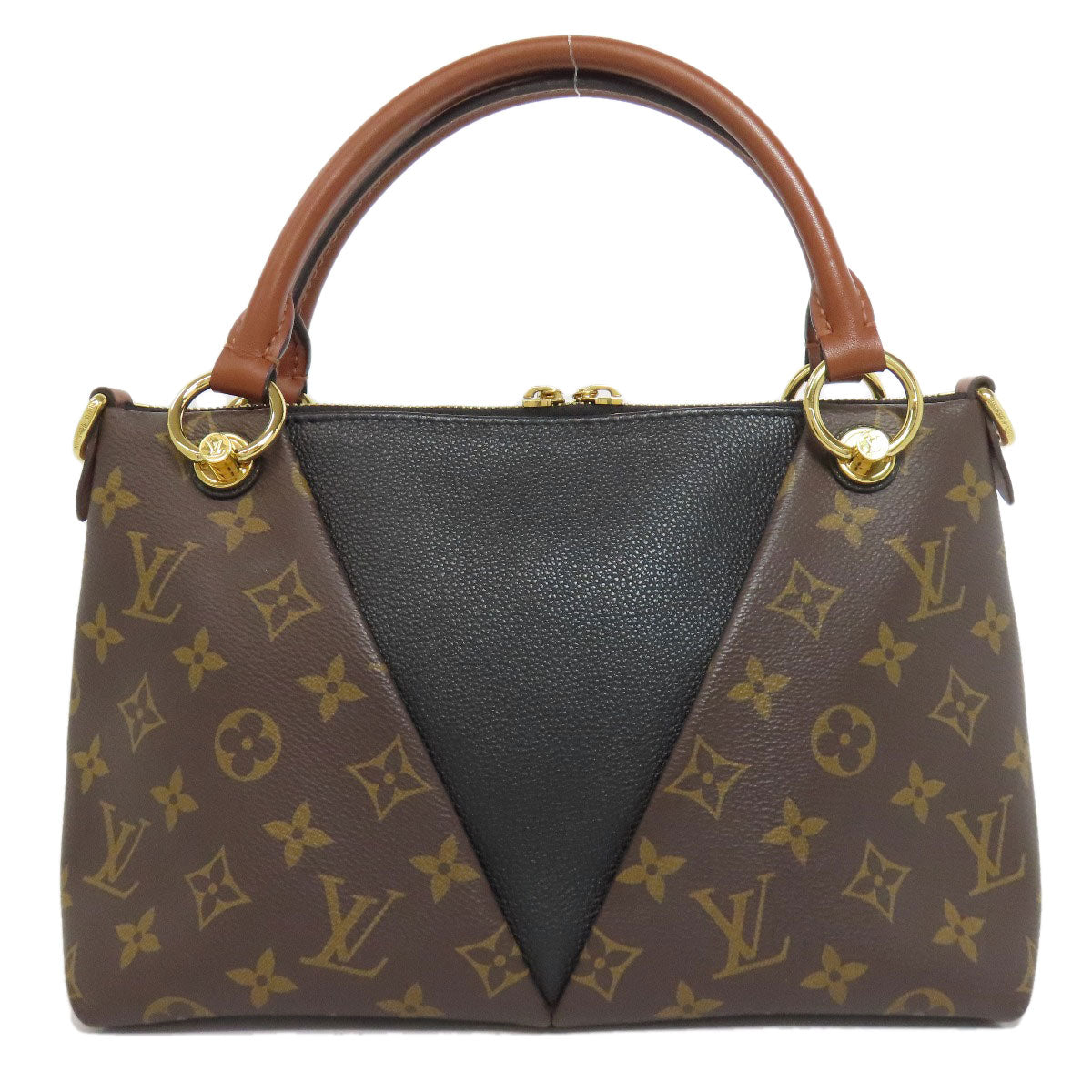LOUIS VUITTON M43976 V tote BB Handbag Monogram canvas Ladies [Used]