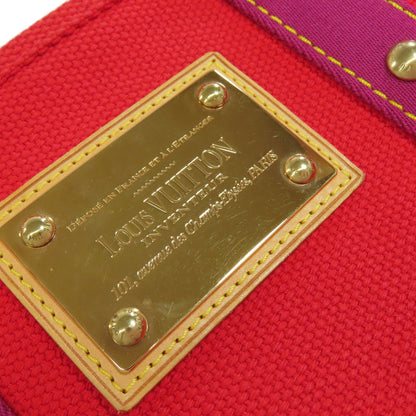 ルイヴィトン M40037 アンティグアライン カバPM ハンドバッグ キャンバス レディース 【中古】【LOUIS VUITTON】