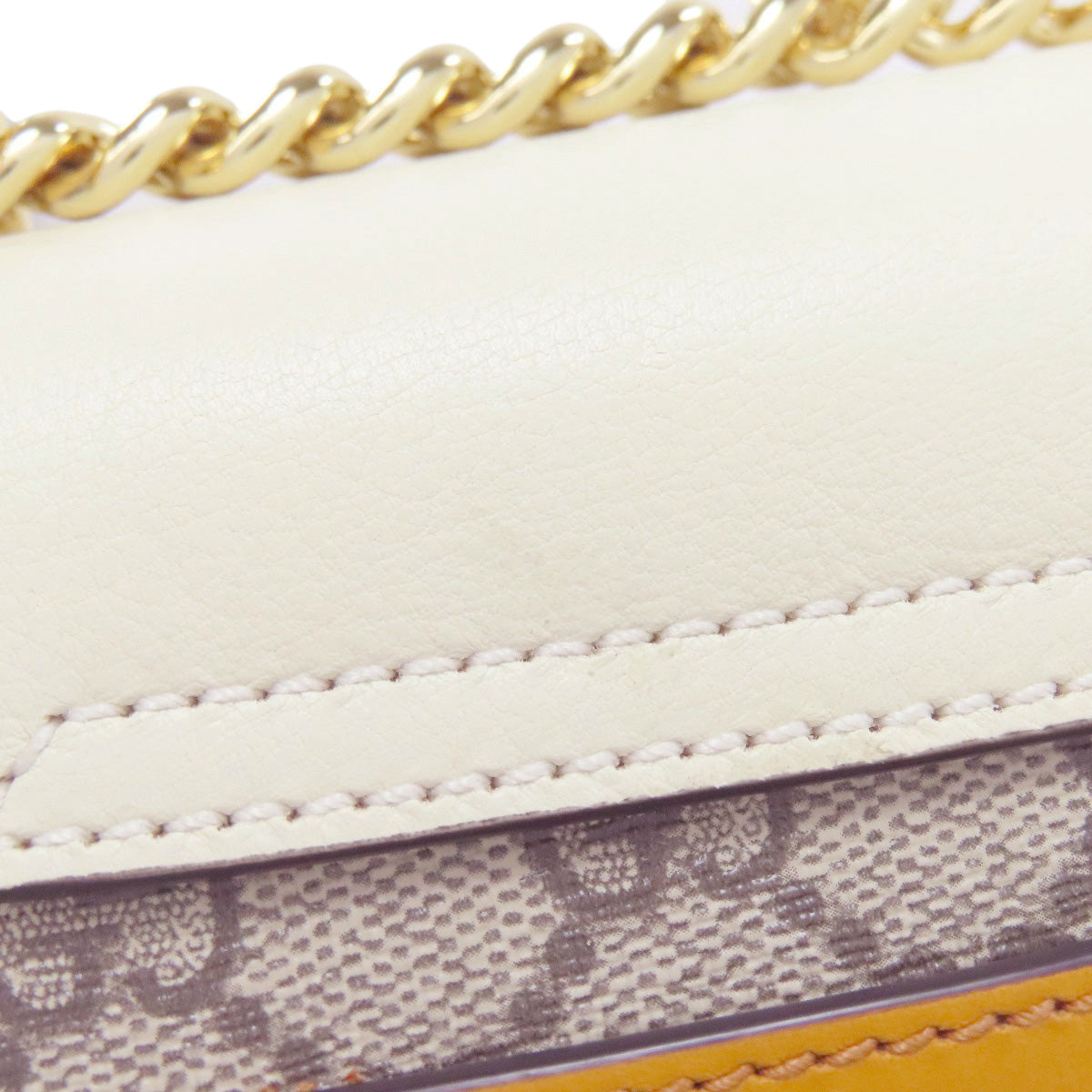 GUCCI 409487 Small Padlock GG Supreme Shoulder Bag PVC LeatherLadies [Used]