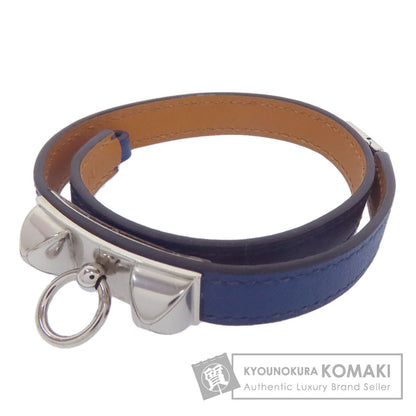 HERMES Rival de Brugur Bracelet Metal CalfLadies [Used]