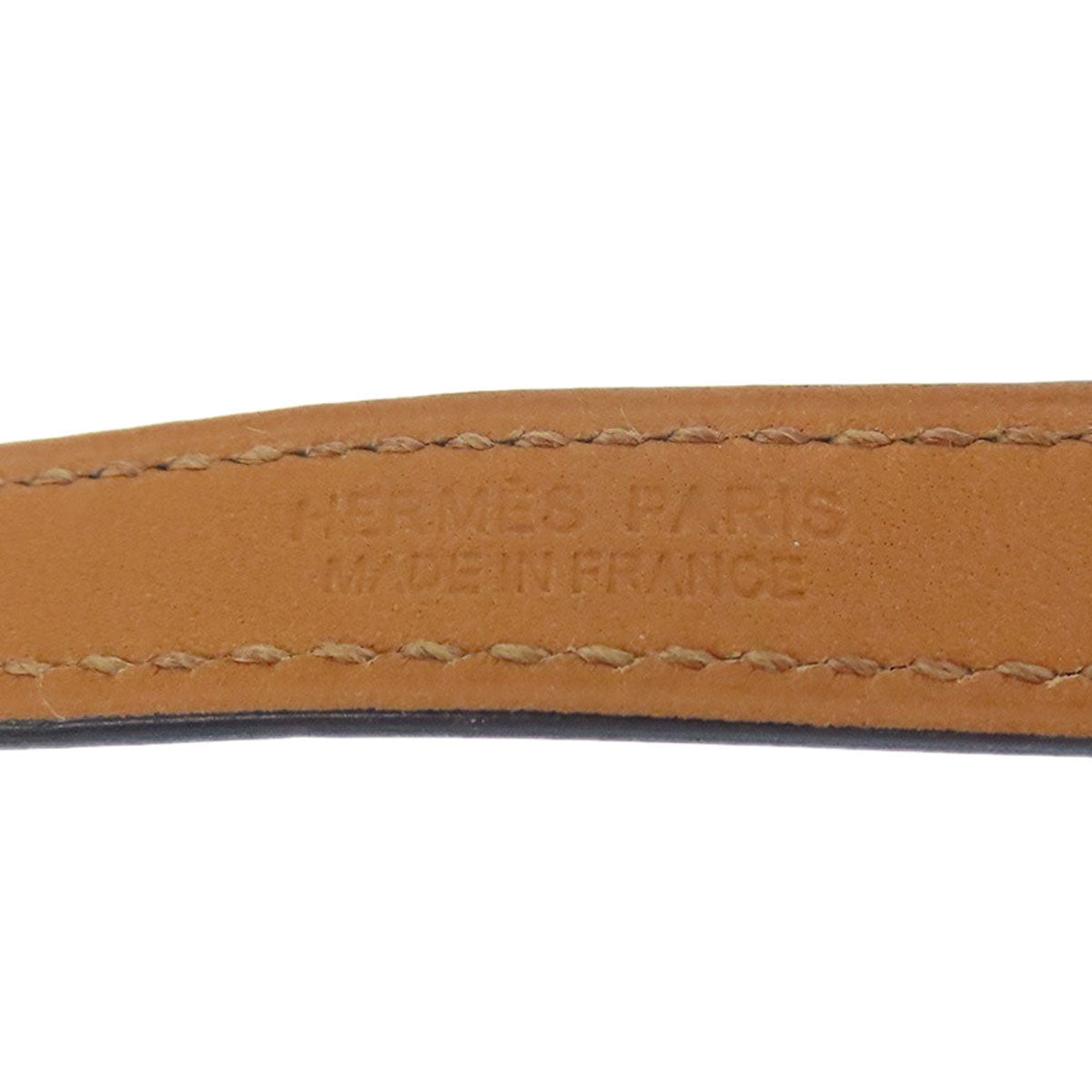 HERMES Rival de Brugur Bracelet Metal CalfLadies [Used]