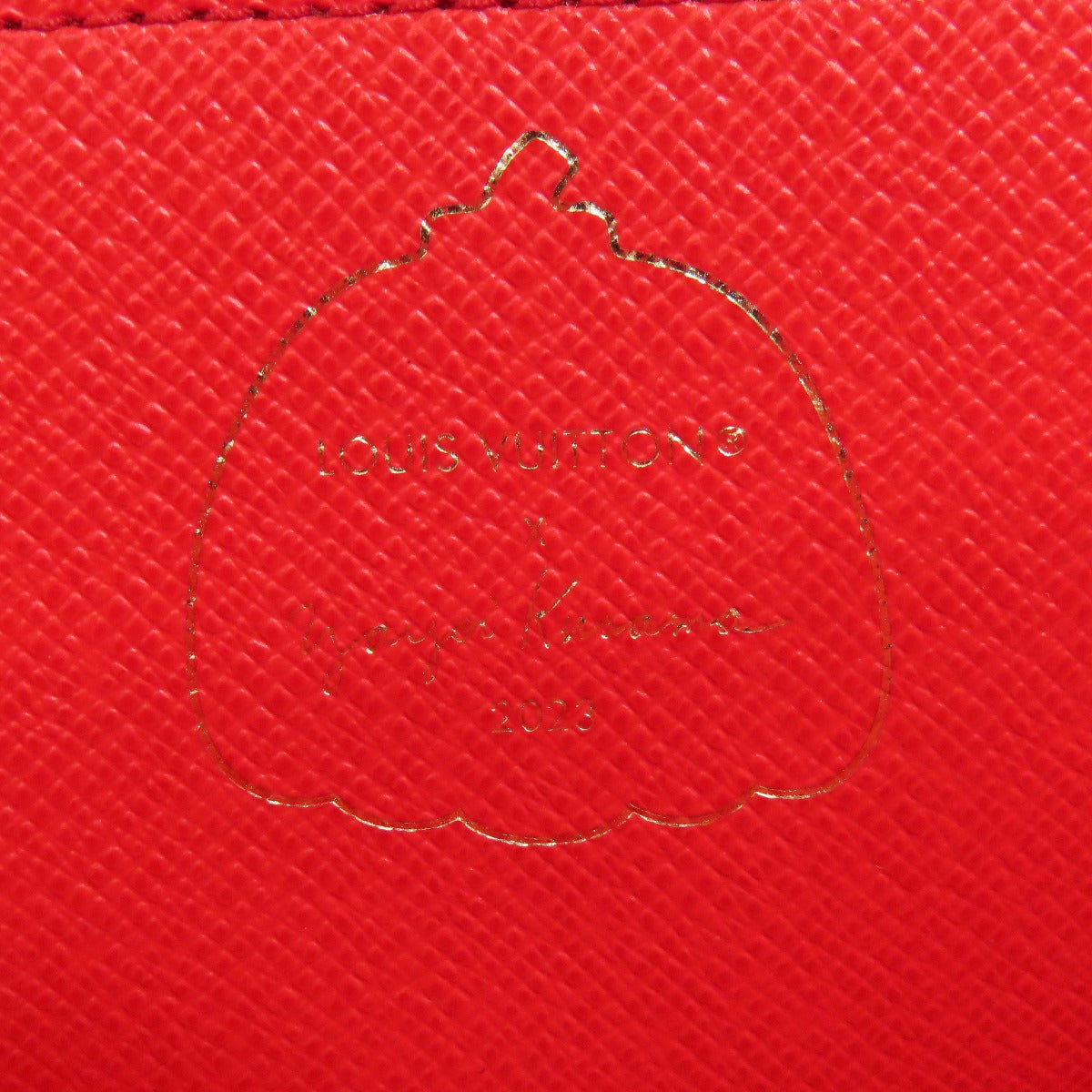 LOUIS VUITTON  M81980 Portefeiulle�ESarah Yayoi Kusama collaboration Long wallet (with coin pocket)  Monogram canvas Ladies [Used]