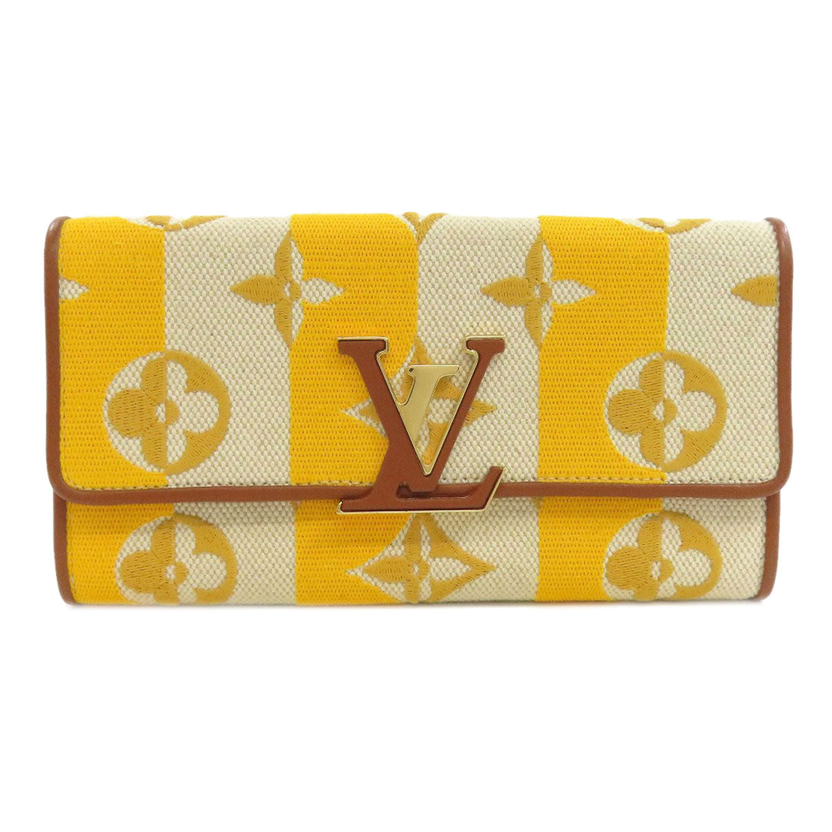 LOUIS VUITTON M80416 Portefeiulle ã» Capsines Long wallet (with coin pocket) Canvas Ladies [Used]