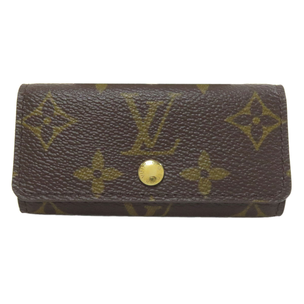 LOUIS VUITTON M62631 Multicles4 key holder Monogram canvas Ladies [Used]