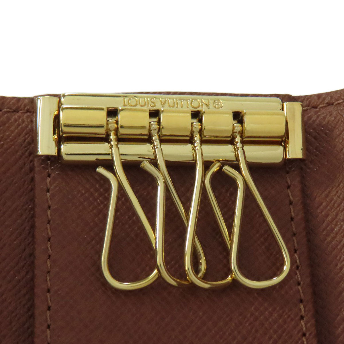 LOUIS VUITTON M62631 Multicles4 key holder Monogram canvas Ladies [Used]