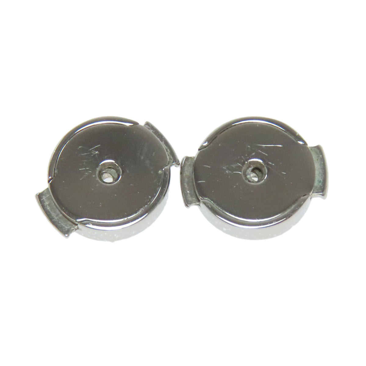 HERMES Dalva Bicolor earring Buffalo horn Ladies [Used]