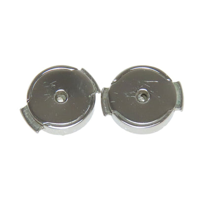 HERMES Dalva Bicolor earring Buffalo horn Ladies [Used]