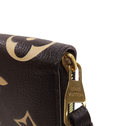 LOUIS VUITTON M80481 Zippy wallet Long wallet (with coin pocket) Empreinte Ladies [Used]