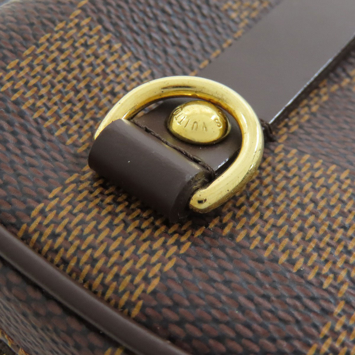 LOUIS VUITTON N61738 Etui Okapi PM Accessory pouch Damier canvas Ladies [Used]